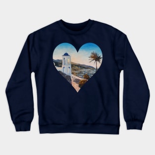 Love Greece Crewneck Sweatshirt